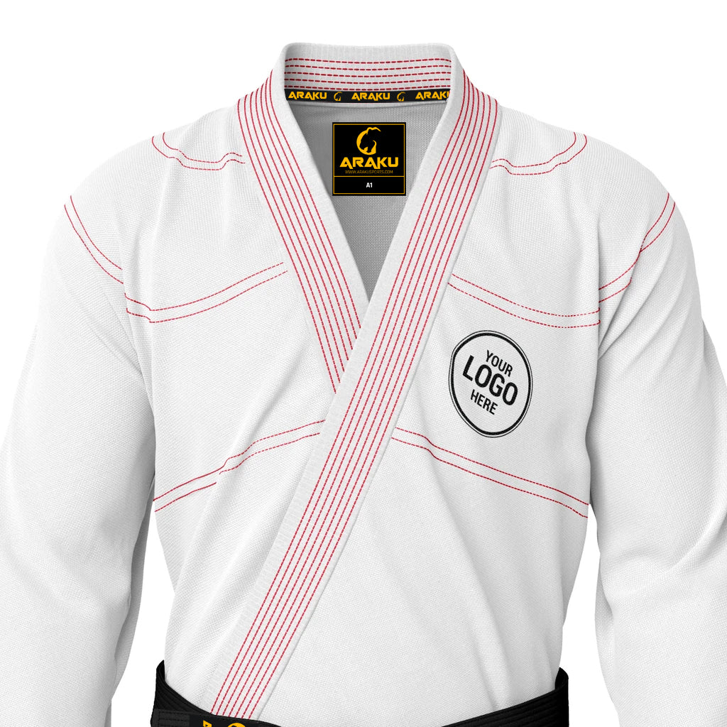 Custom Name Logo Brazilian Jiu Jitsu Bjj Gi Araku Sports